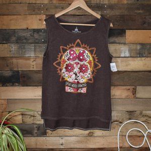 NWT Disney Epcot Showcase Sugar Skull Tank Top